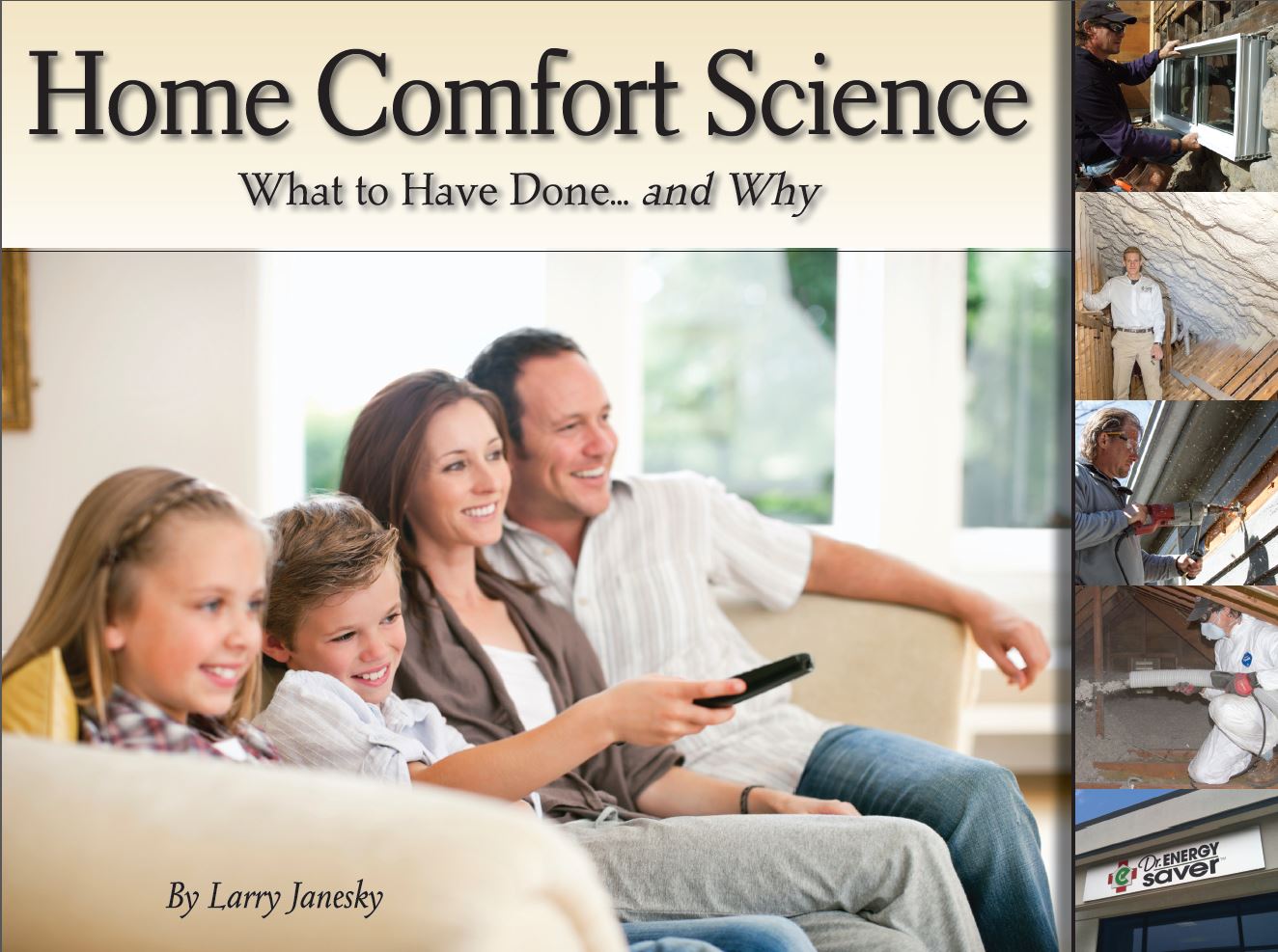 Free Home Comfort Book With Each Home Energy Audit Book Improve Home