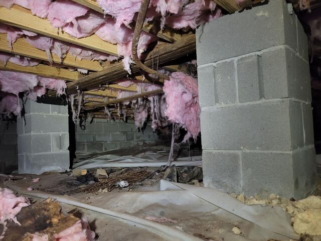 Lowcountry Foundation and Crawl Space Repair Before & After Photo Set