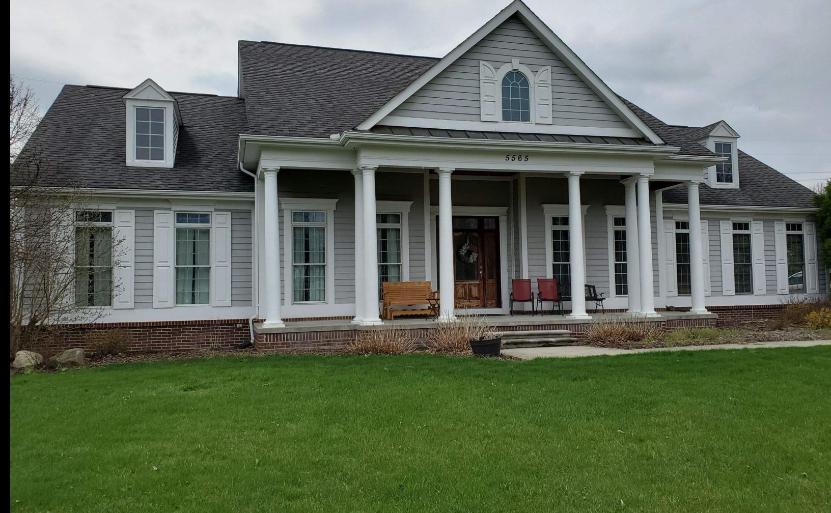 Rhino Shield of Michigan Before & After Photo Set Hardie Plank Siding with Rhino Shield in