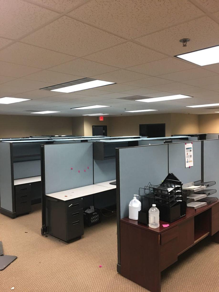 Used Office Furniture Lawrenceville Ga The Junkluggers of North Atlanta Before & After Photo Set Office