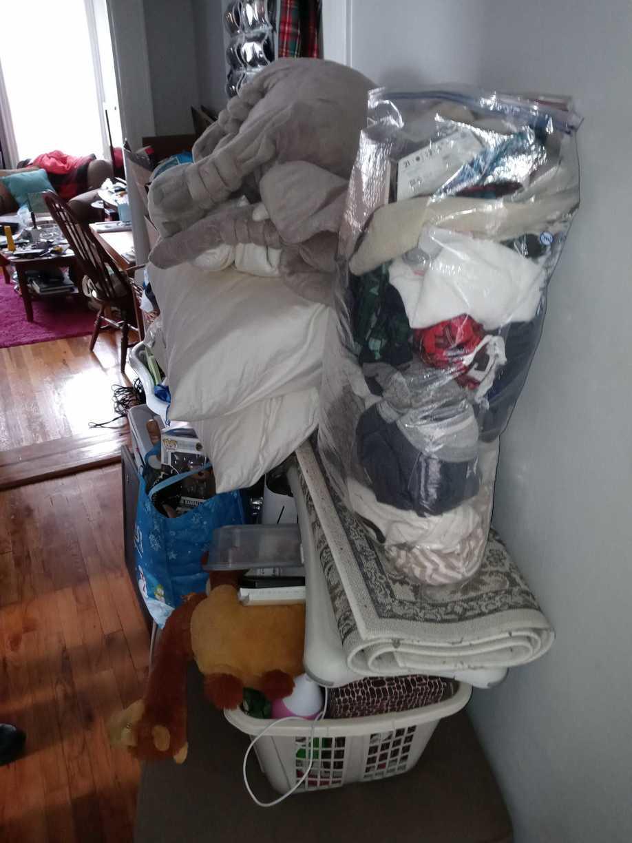 The Junkluggers of New York City Before & After Photo Set Rubbish