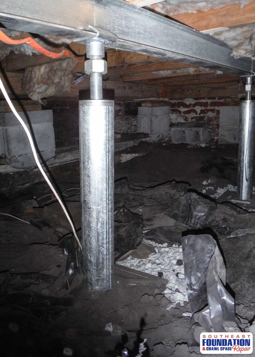 Wilmington, NC Crawl Space, & Foundation Repair Basement Waterproofing