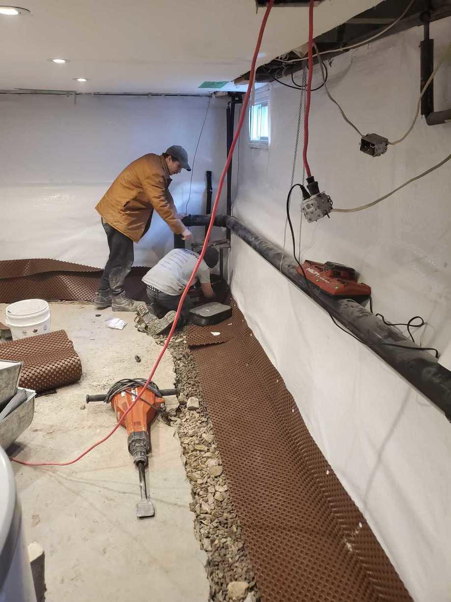 Basement Waterproofing Great interior waterproofing in Hamilton, ON