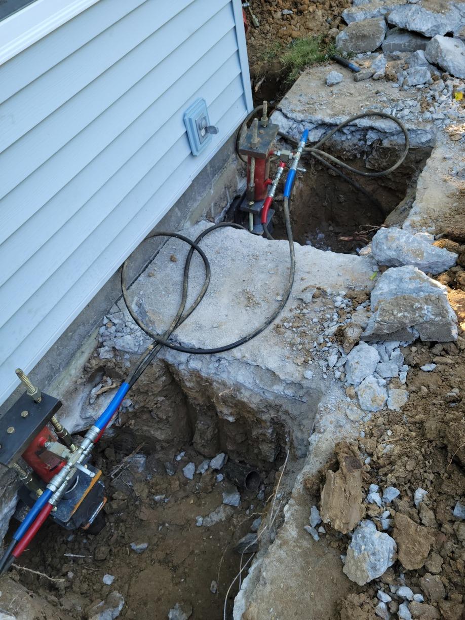 Foundation Services Edgewood, Kentucky Foundation Stabilized Push