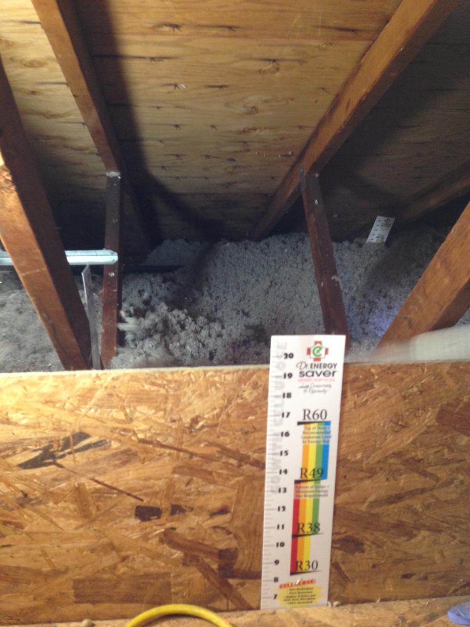 Attic Insulation Attic Air Sealing and Blown Cellulose