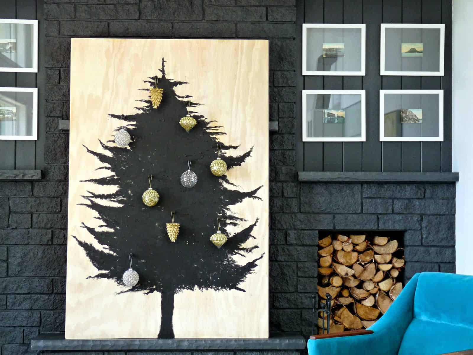 Black Christmas Trees That Bring A Daring Twist To Your Decor