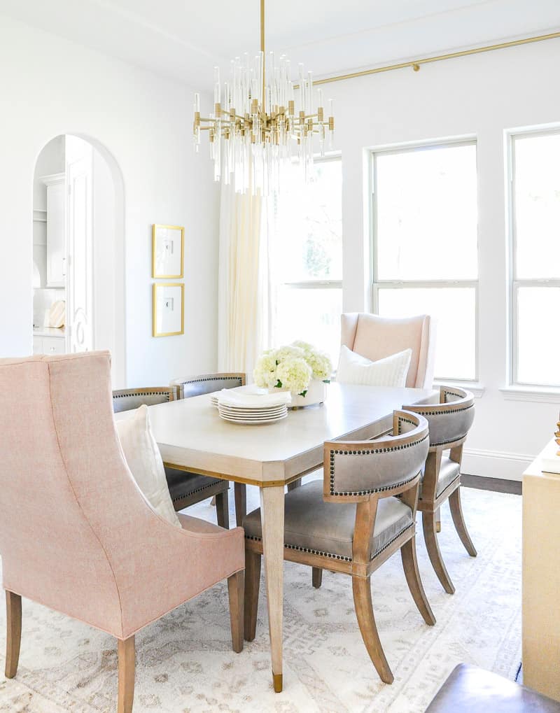 Blush pink accents that are completely taking over the design world