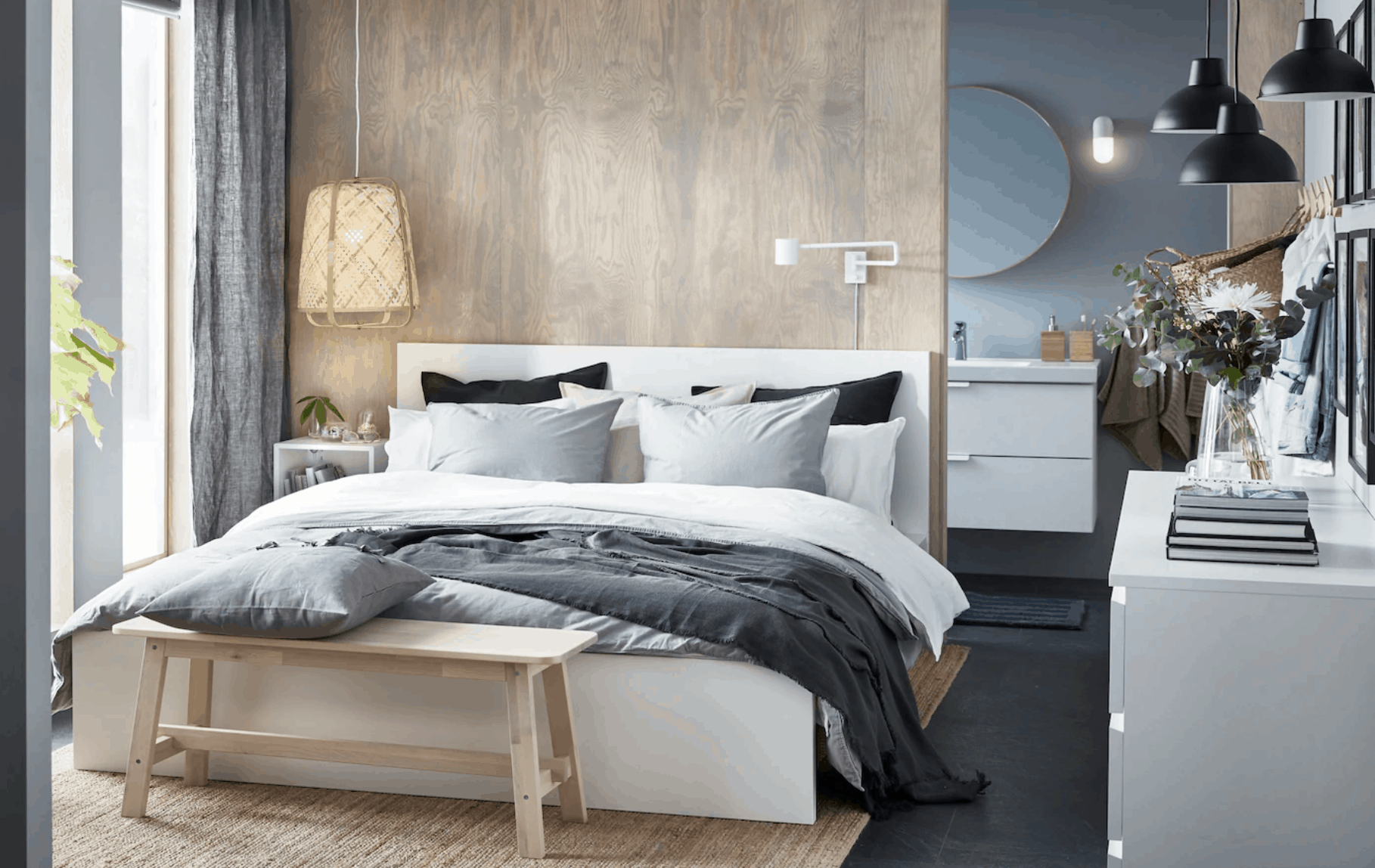 Modern bedroom ideas with a warm aesthetic