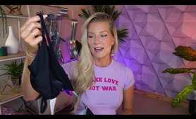 PLAYBOY | THONG two piece bathing suit TRY ON HAUL **VERY SEXY** w/ Kat