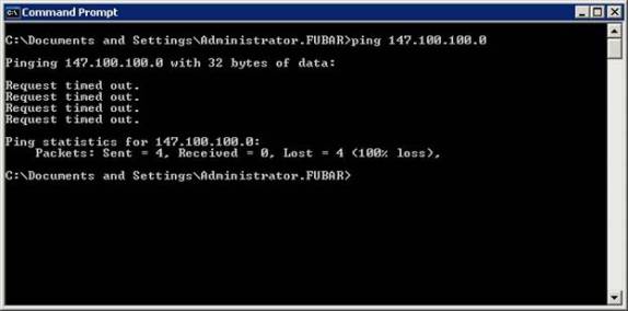 Using ping command for troubleshooting Windows network connectivity