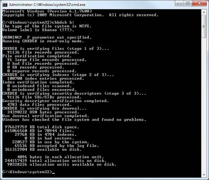 How to run and use chkdsk to Repair a non booting Dell.