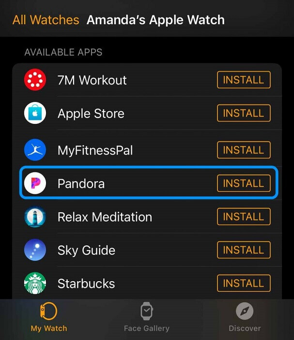 How to Play Pandora on Apple Watch [No Problem]