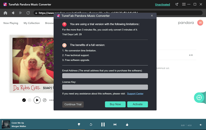 How to Convert Pandora Music to MP3/M4A/WAV/FLAC via TuneFab Deezer Music Converter