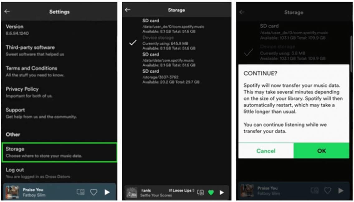 How to Save Spotify Playlists to SD Card [2024]
