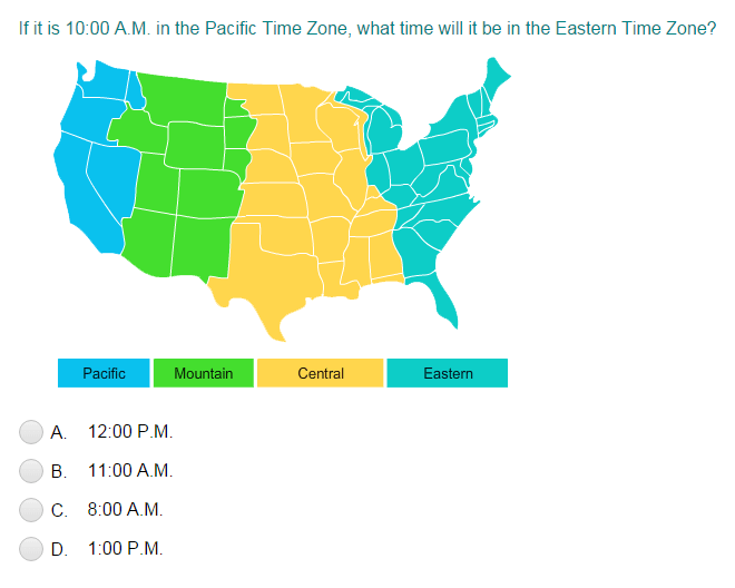 Usa Time Zones Map Worksheet Time Zones English Esl Worksheets For