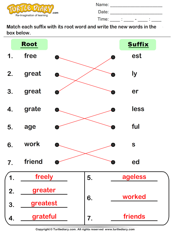Root Words Prefixes And Suffixes Worksheets Greek And Latin Roots, Prefixes, And Suffixes