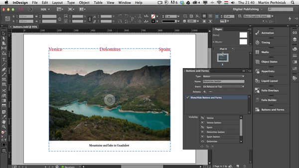 Adobe Indesign Interactive Digital Publishing: Tips. Alibris