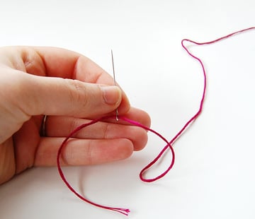 Embroidery Fundamentals How to Do Backstitch