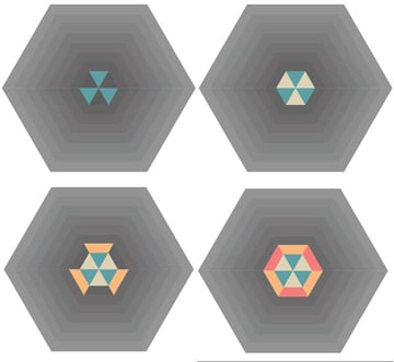 How to Create a Blended Hexagonal Print Design in Adobe Illustrator