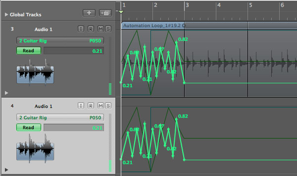 Looping Track Automation in Logic Pro