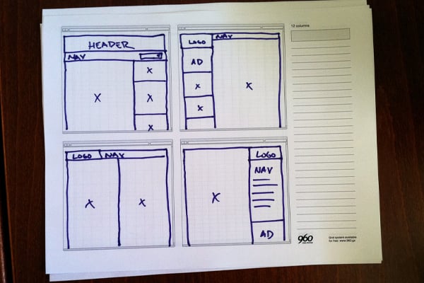 Usando El Sistema De Grids 960 Como Un Marco De Diseno