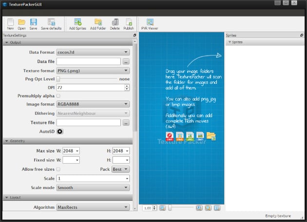 Creating Sprite Sheets in Five Minutes With Texture Packer