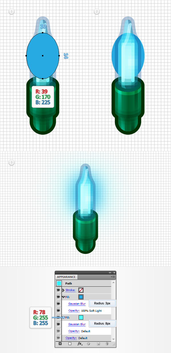 Create a Detailed Christmas Lights Text Effect in Adobe Illustrator