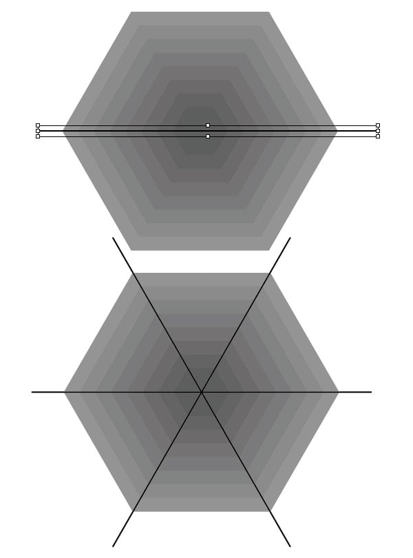How to Create a Blended Hexagonal Print Design in Adobe Illustrator