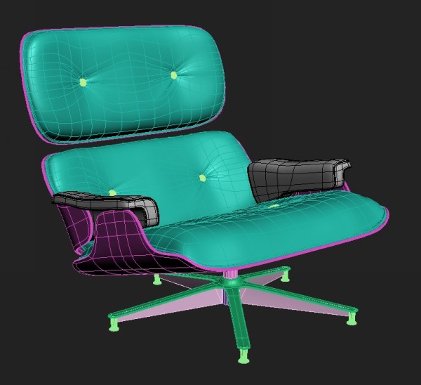 Model a Stylish Eames Lounge Chair In 3ds Max