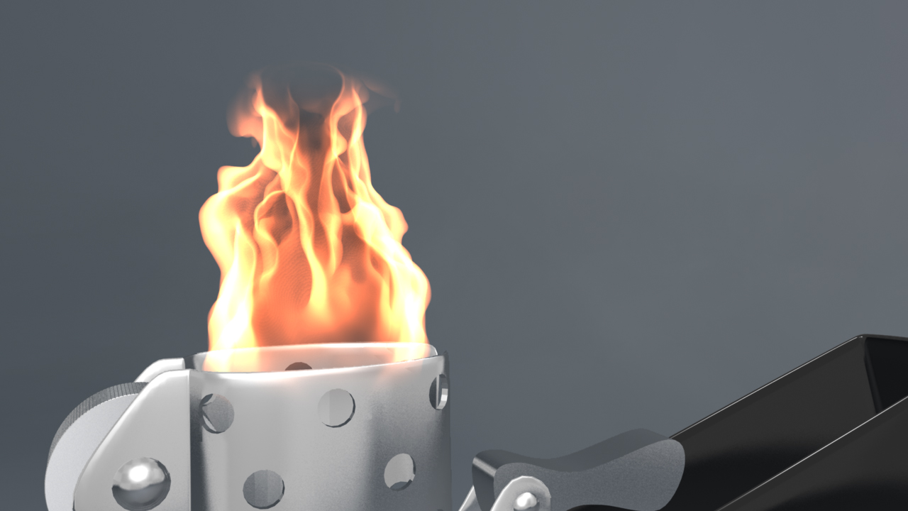 How to Create an Awesome Fire Effect Using Maya Fluids