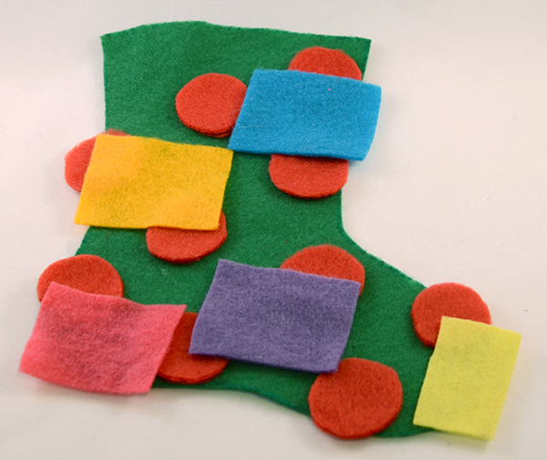 How to Make a Felt Applique Christmas Stocking