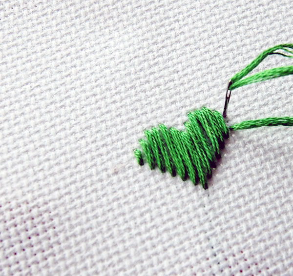 Embroidery Fundamentals How to Do Satin Stitch