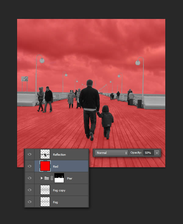 Add Dramatic Rain to a Photo in