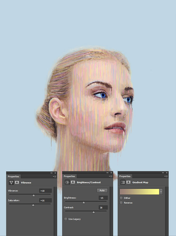 Manipulate a Portrait Photo to Create a Splatter Paint Effect