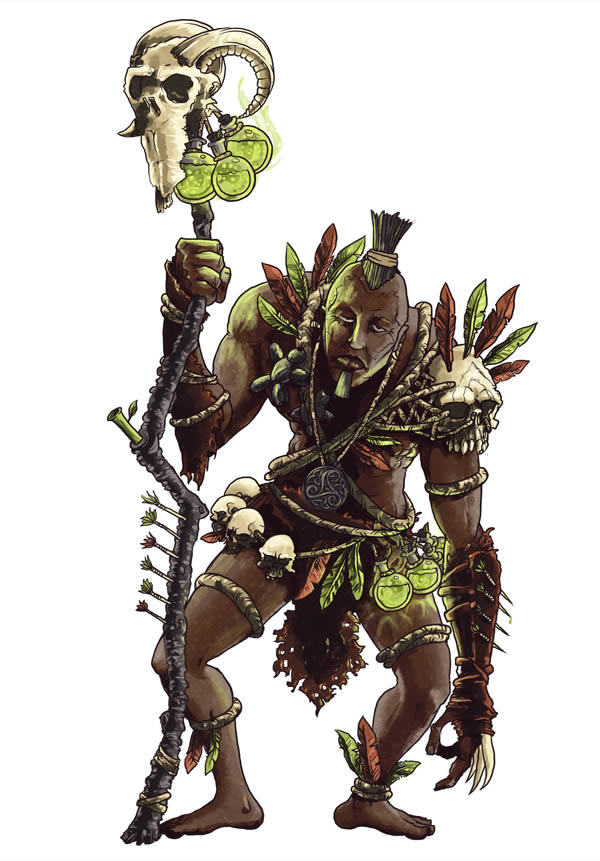 How to Create a Witch Doctor Character Concept in Tuts+