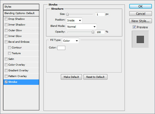 How to Properly Add a Stroke Using Layer Styles