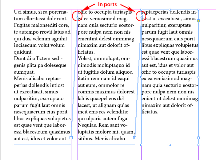 Quick Tip An Introduction to Threading Text in InDesign CS5