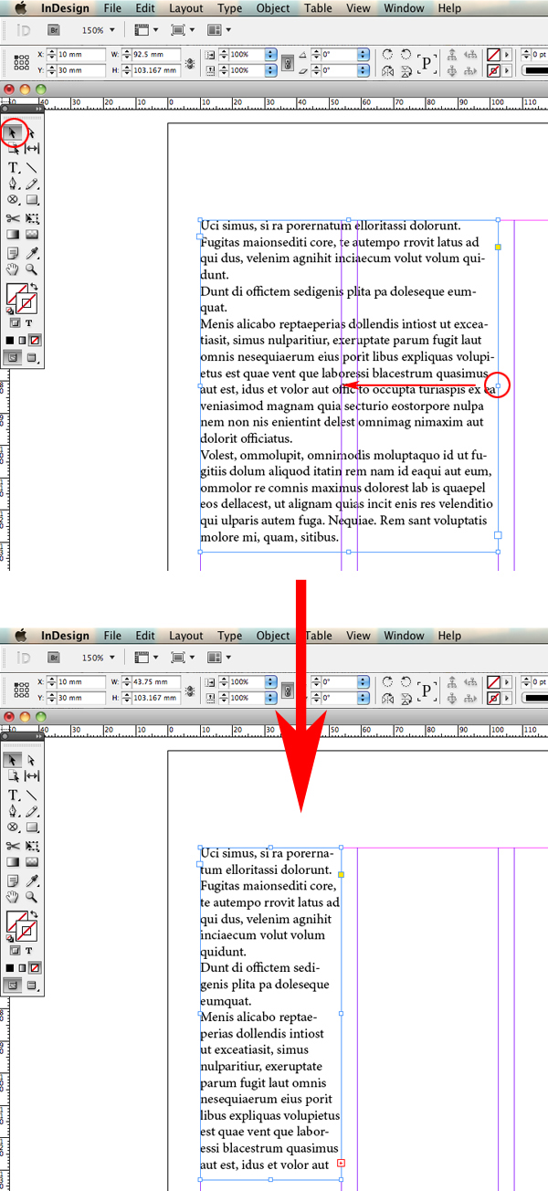 Quick Tip An Introduction to Threading Text in InDesign CS5
