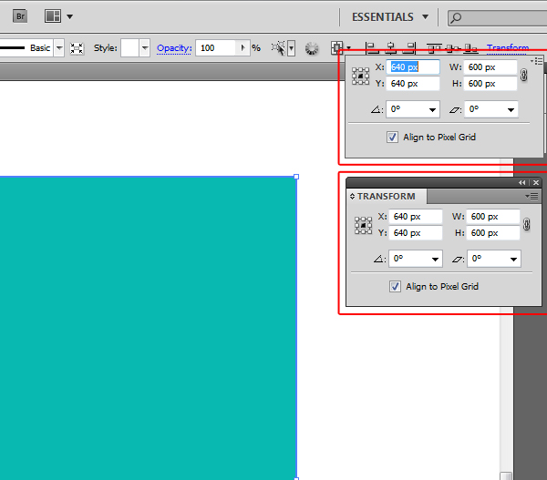 Quick Tip How to Use the Illustrator Transform Panel as a Calculator