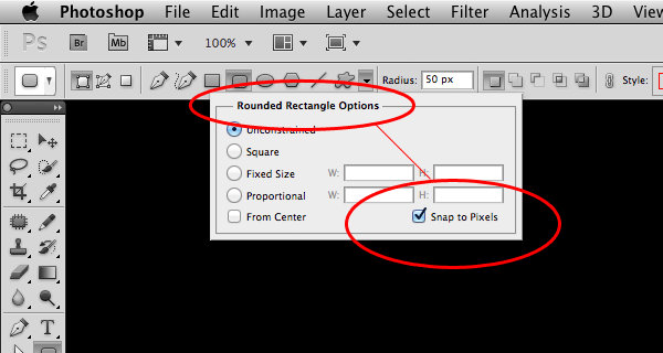 Quick Tip Creating Crisp, Pixel Perfect Circles in Quick Tip Creating Crisp, Pixel Perfect Circles in
