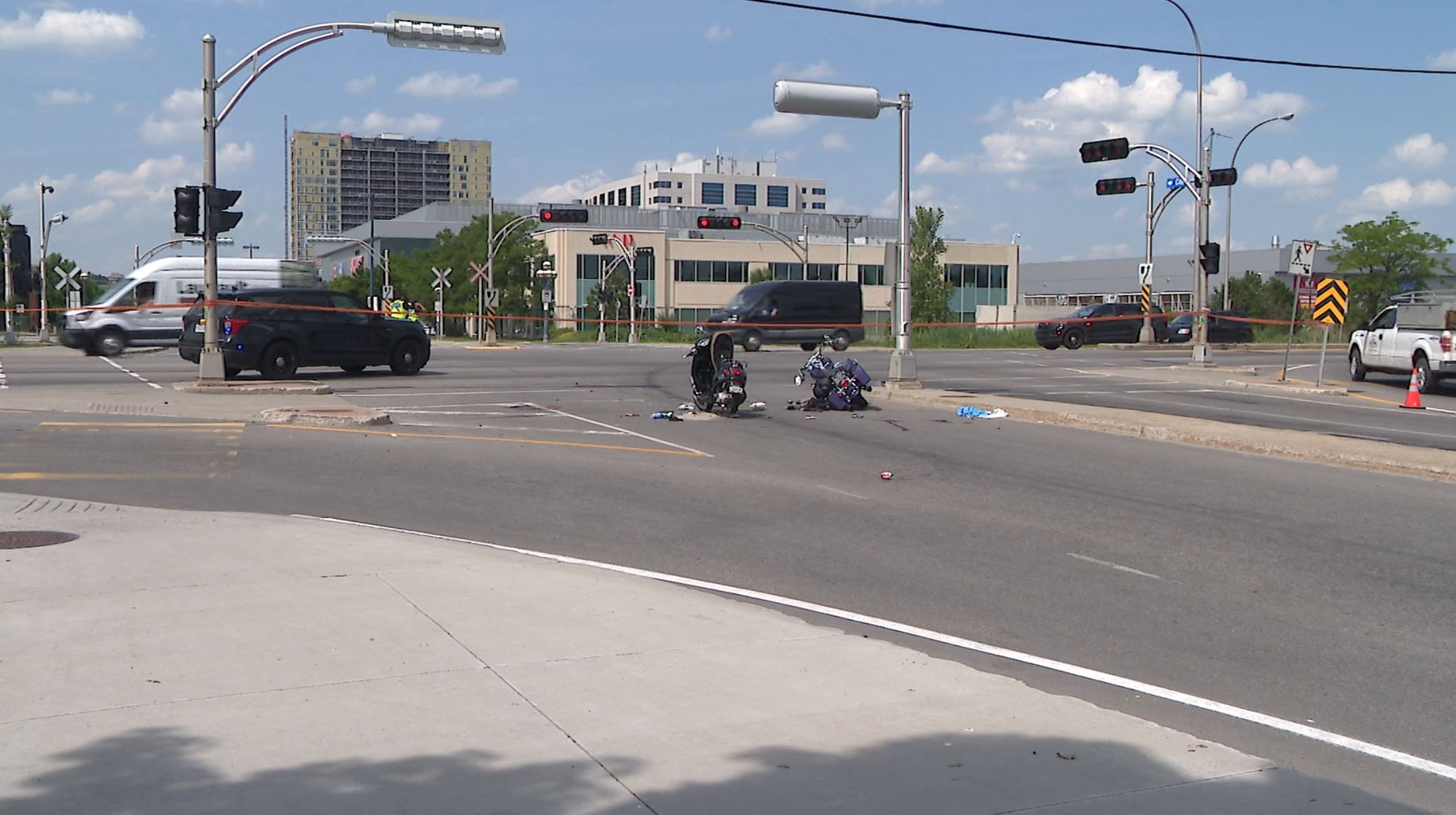 Boulevard Maloney une personne dans un état instable après un accident