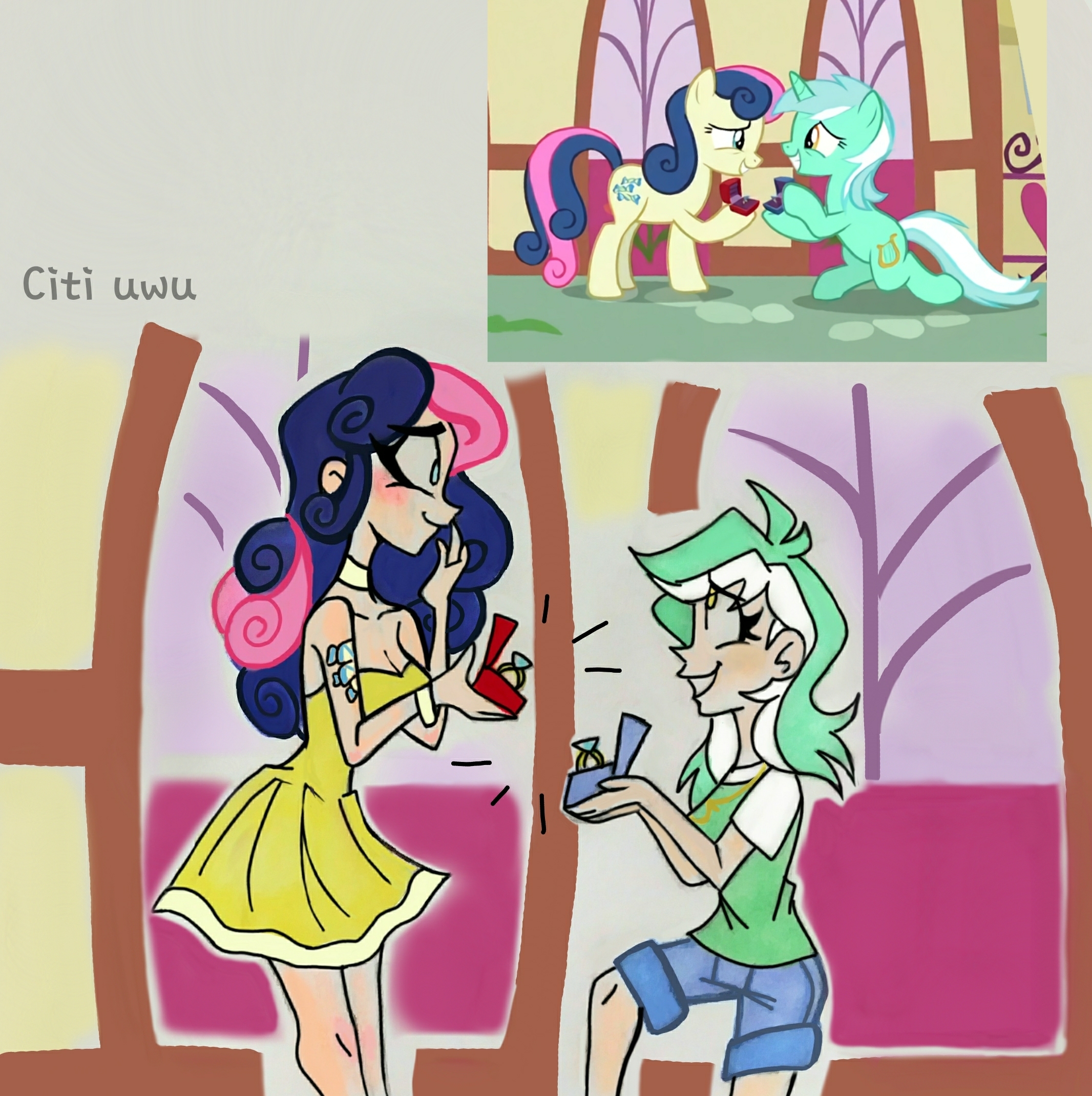 Lyra And Bon Bon
