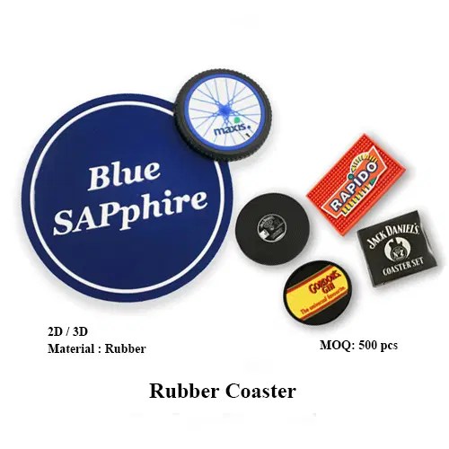 Coaster (Rubber) Twinlink Services Corporate Gifts, Door Gift, Premium Gifts Supplier in