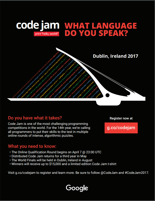 Code Jam SEASCareers SEAS Office of Career Services The