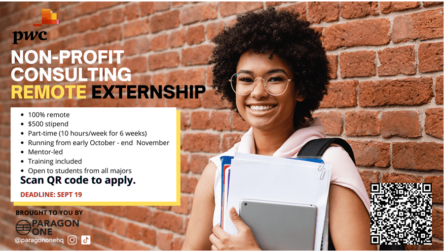 NonProfit Consulting Remote Externship with PwC Bentley CareerEdge