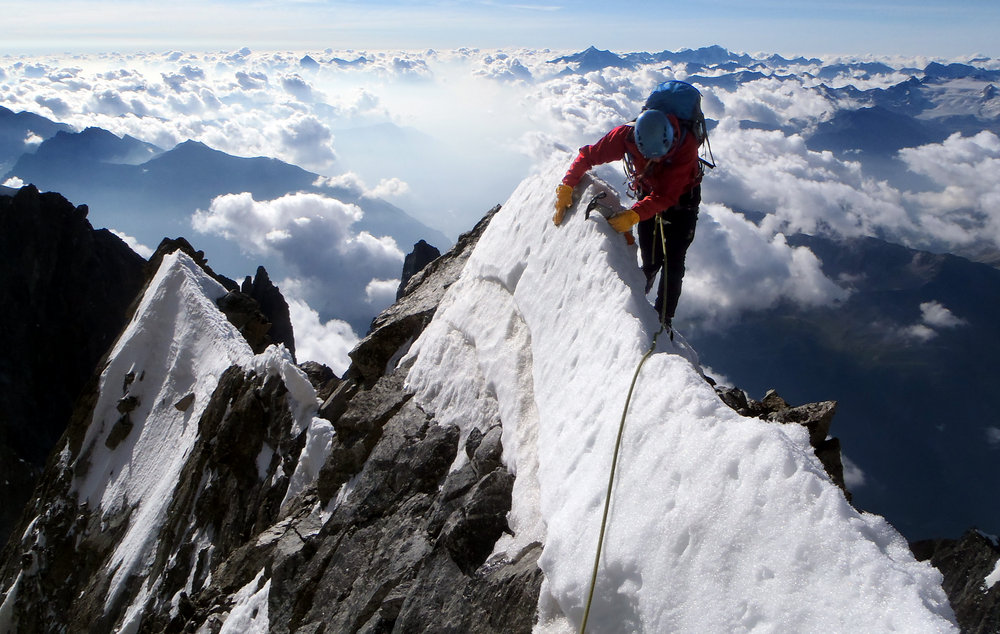 UKC Articles How to Climb Mont Blanc The Two Easiest Routes
