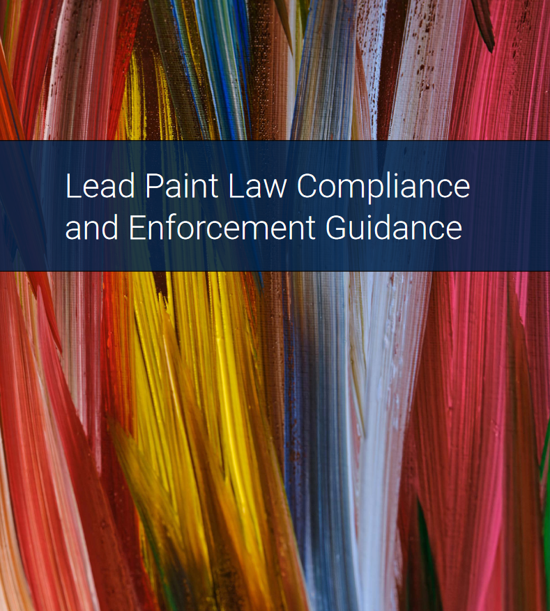 Lead Paint Law Compliance and Enforcement Guidance UNEP UN