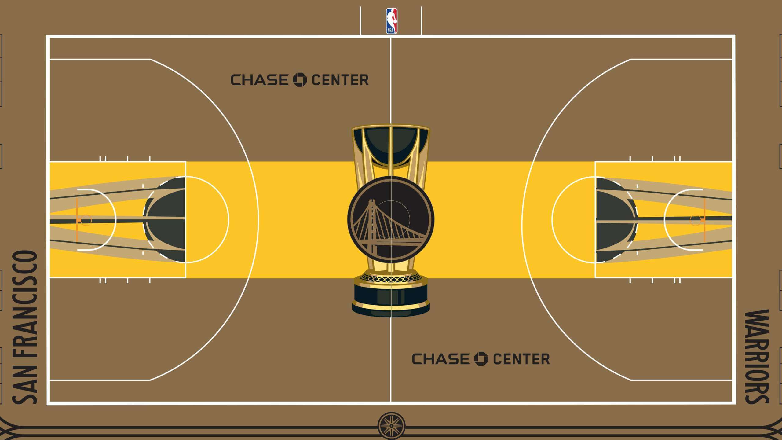 NBA Unveils 30 (!) New Court Designs for InSeason Tourney