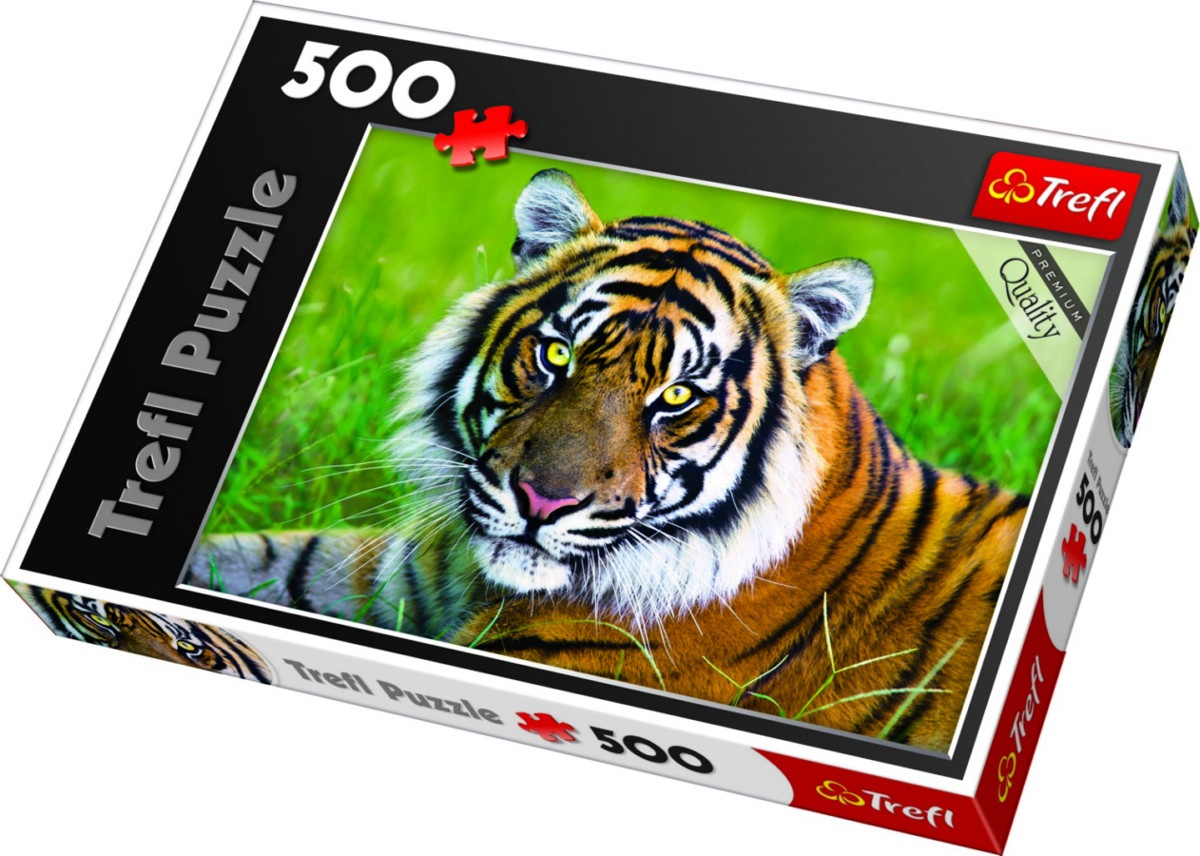 Tiger, 500 Pieces, Trefl Puzzle Warehouse