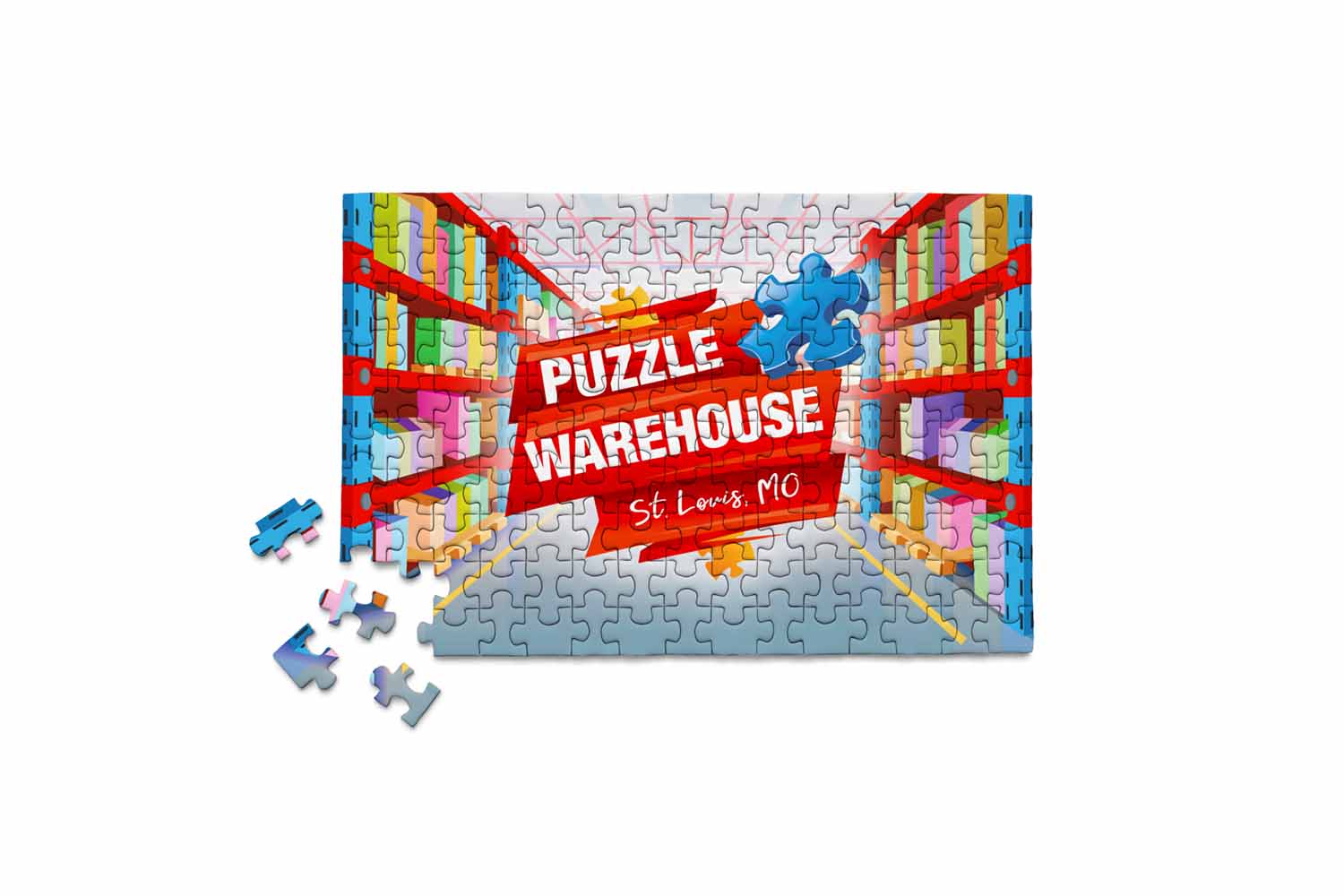 Puzzle Warehouse Puzzle Path, 150 Pieces, Micro Puzzles Puzzle